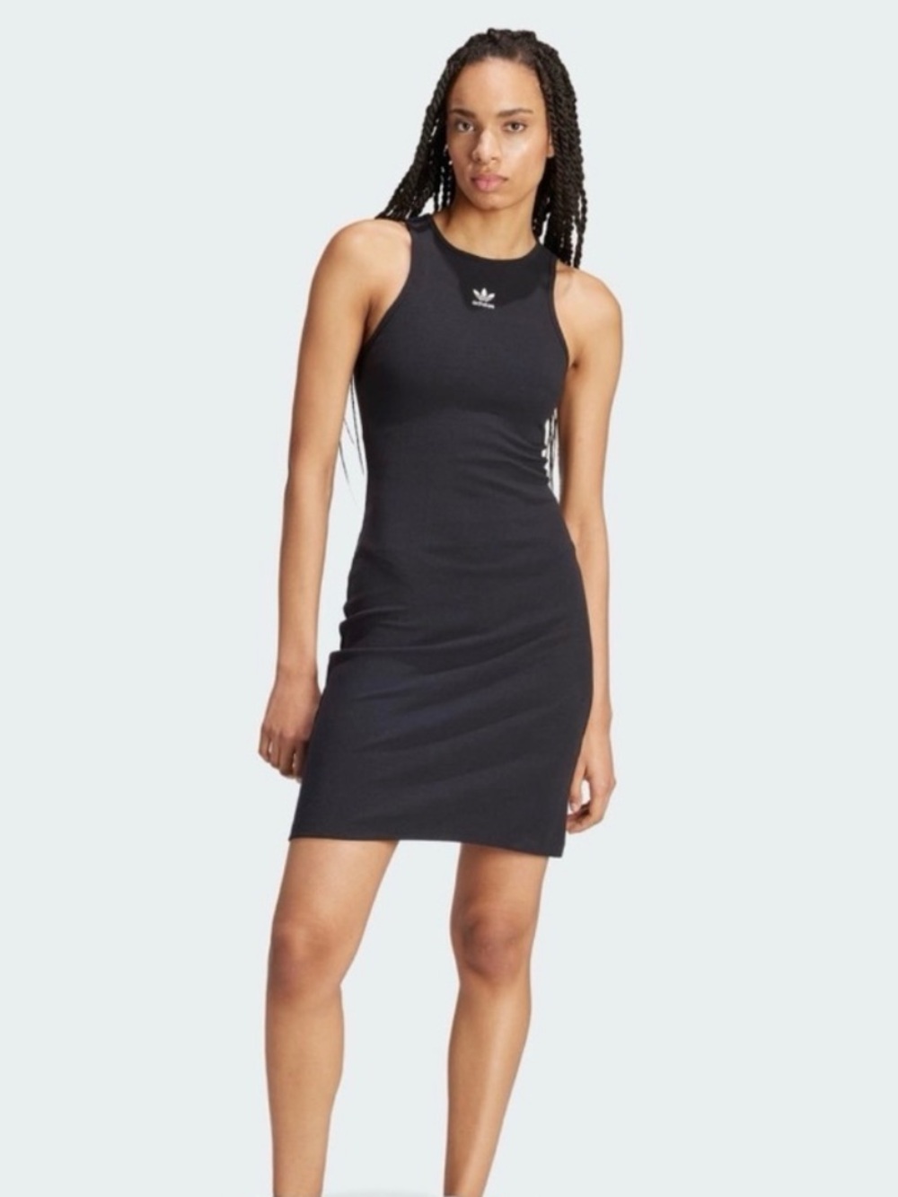 Adidas Tank Dress Black White Small